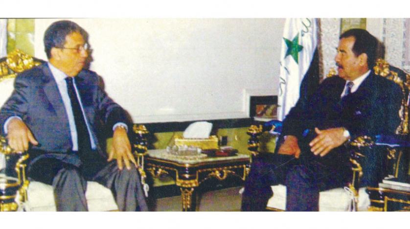 من كتاب عمرو موسى: أقنعنا صدام حسين بعودة المفتشين الدوليين لكن الولايات المتحدة كانت اتخذت قرار الحرب على العراق
